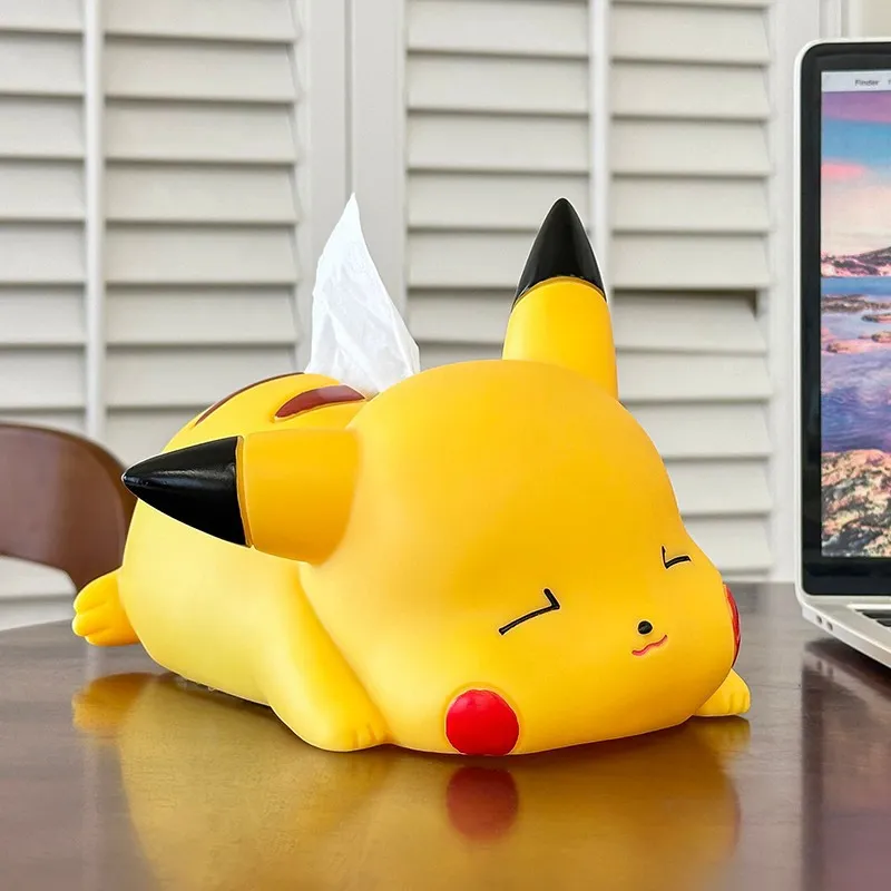 Cute Cartoon Anime Tissue Box – Decorative Tabletop Napkin Holder for Living Room Home, Kawaii Desk Organizer & Housewarming Gift